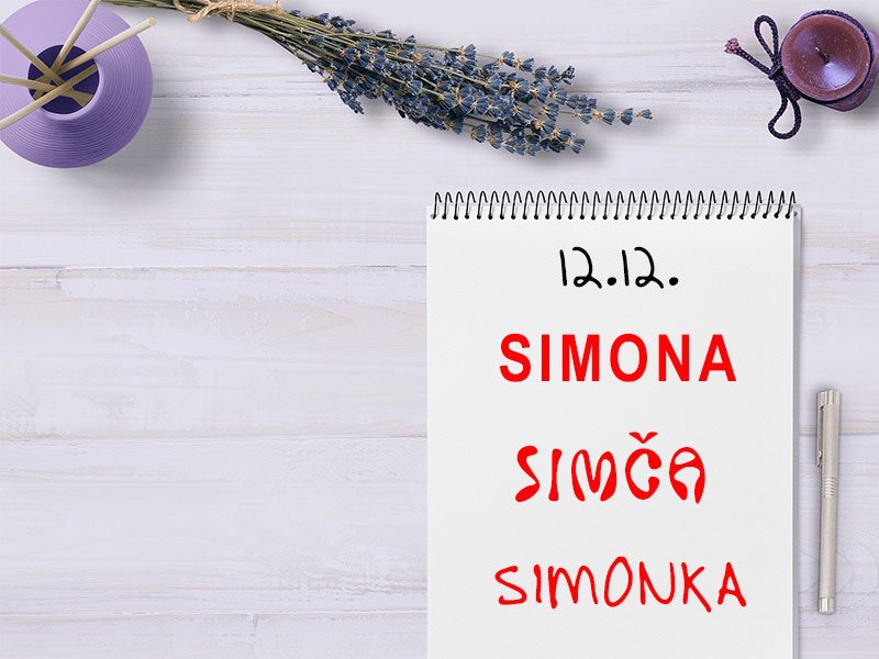 Kdy má svátek Simonka?
