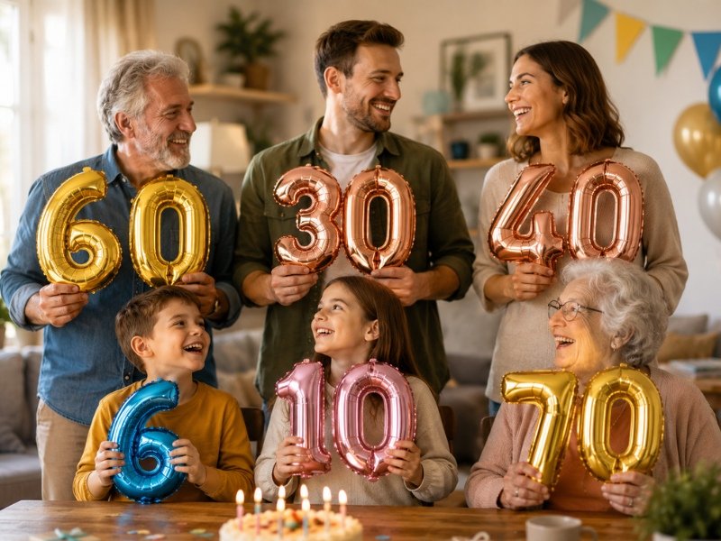       
          Dárky k narozeninám podle věku: co potěší ve 30, 40, 50 i 60 letech
      