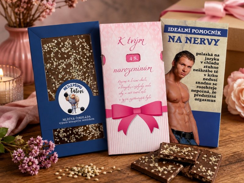       
          10 důvodů, proč darovat tabulkovou čokoládu
      
