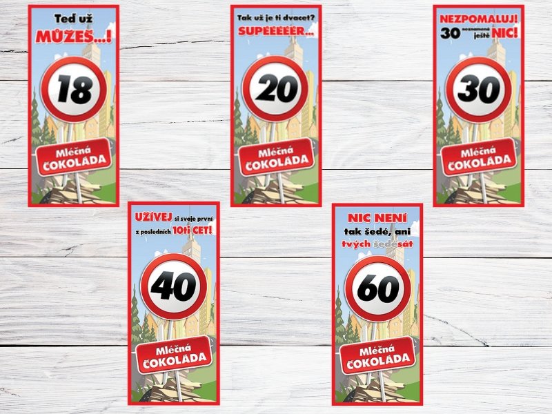       
          Čokolády k narozeninám podle věku: malý dárek, který potěší každého
      