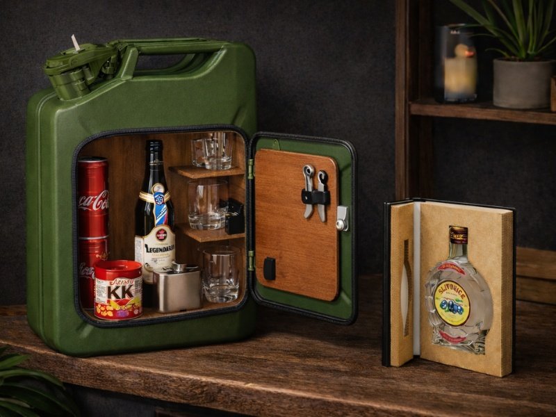       
          Originální alkoholické dárky: tipy, které nejsou jen obyčejná láhev
      