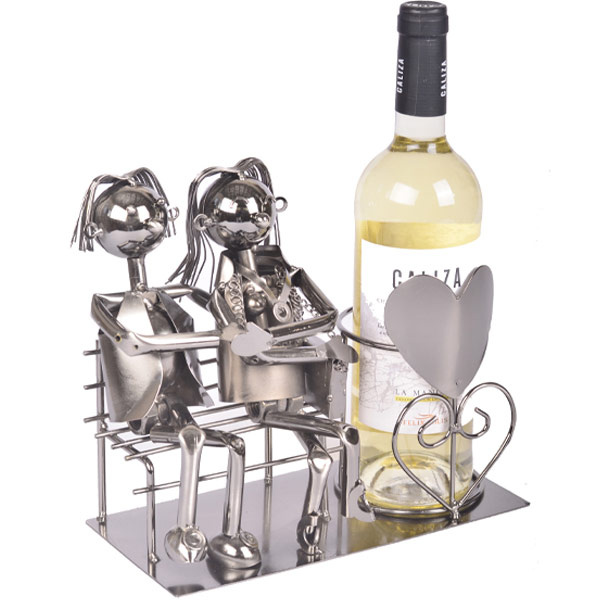 Stojan na vino par na lavicce