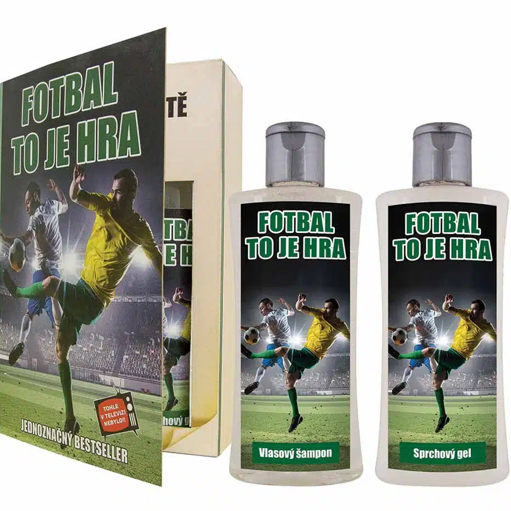 Kosmetika v knize - Fotbal to je hra