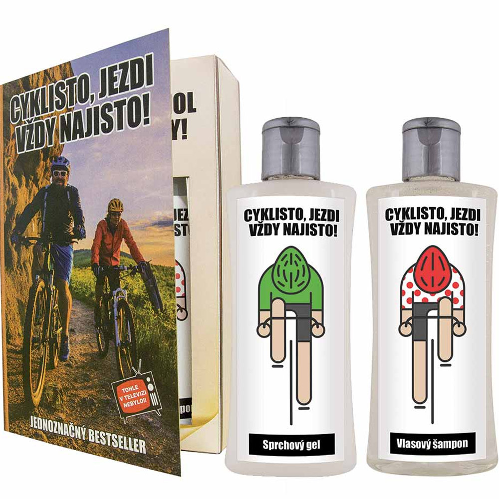 Kosmetika - Cyklisto, jezdi vždy najisto