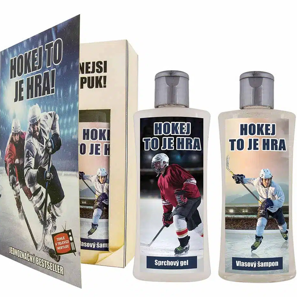 Kosmetika v knize - Hokej to je hra