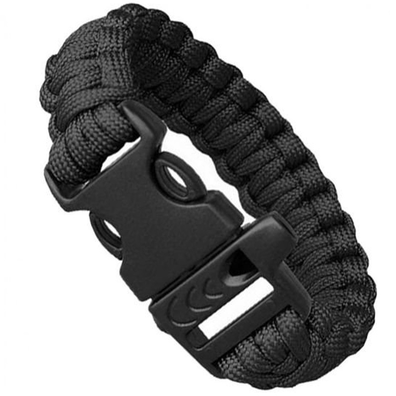 Náramek přežití 3v1 - černý