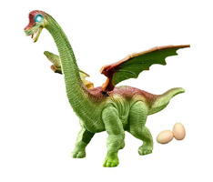 Dinosaurus chodí a klade vejce - se zvukem