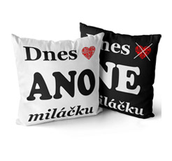 Polštář - Dnes ano/ne miláčku