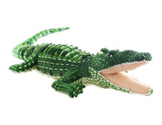 Velký plyšový krokodýl 150 cm