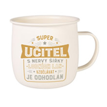 Outdoorový hrnek - Super učitel